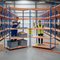 Heavy Duty Industrial Shelving - 2440mm High - 6 Tier Chipboard Racking - 340kg Per Shelf - Blue & Orange