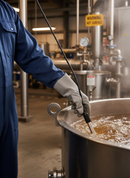 Premium Multipurpose Temperature Probe with 2.5" Stainless Steel Housing and 15ft Direct-Burial Cable for Accurate Reading...