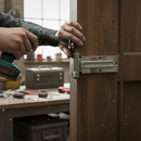 Premium Door Hinge with Raised Blade, Zinc Plated Mild Steel and Stainless St... - Main Product Image