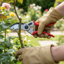 Premium High-Performance Secateurs with Rubber Shock Absorber and Forged Aluminium Alloy Handles for Precision Cutting - D...