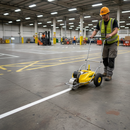 Premium Heavy Duty Arrow Transfer Wheel Line Marker with Adjustable Handle and Durable Design for Accurate Marking - Detai...