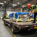 High-Vis 50mm 5000kg ERGO Ratchet Strap Claw Hooks - 6 METRES