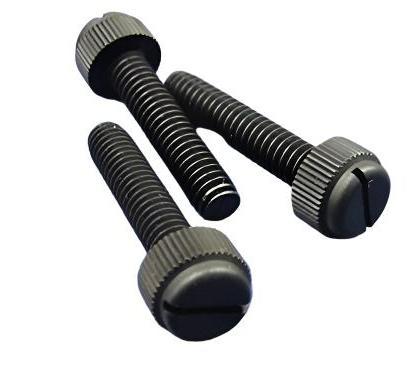 Heavy Duty Nylon Slotted Head Thumbscrews For Industrial Applications - 50Pack