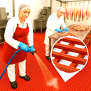 Anti-Fatigue Anti-Slip Rubber Mat – Non-Slip, Comfortable Flooring for Wet Areas, Kitchens, Workspaces, and High-Traffic Environments