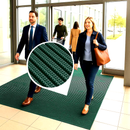 Anti-Fatigue Entry Mat – Slip-Resistant Rubber Mat for Wet Areas, Doorways, Kitchens, Commercial, High-Traffic Areas, Durable, Non-Slip, Comfortable Flooring