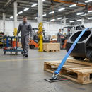 5000kg Webbing Strap with Claw Hook End - 8 METRE