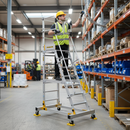 Professional Safety Steps with Locking System for Secure Access