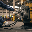 Premium Hydraulic Hose Assembly M12x1.5 for Tail Lift Applications with High-... - Detail View