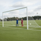 Heavy Duty Junior Football Goal Posts - 60mm Steel Construction with Deep Sockets and Synthetic Hooks