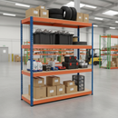 Heavy Duty Industrial Shelving - 1980mm High - 800kg Capacity - Chipboard