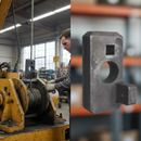 Premium Torsion Block 1/2 Inch - 70mm Aluminum for Tail Lifts with High Perfo... - Main Product Image