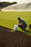Premium Formal Grass Seed Mix for Ornamental Lawns with Fine Appearance and Reduced Mowing Needs - Detail View