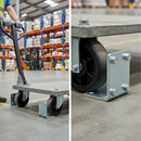 Premium Trolley Stop Brackets for Tail Lifts - Durable, Heavy Duty Pair for E... - Main Product Image