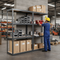 Premium Industrial Shelving Unit 1600mm High | 200kg Capacity | Grey Heavy-Duty Racking for Professional Storage