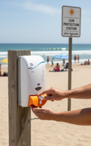 Premium Sun Cream Dispenser Unit for SPF Protection in Outdoor Environments - High-Quality Professional Grade for Industri...