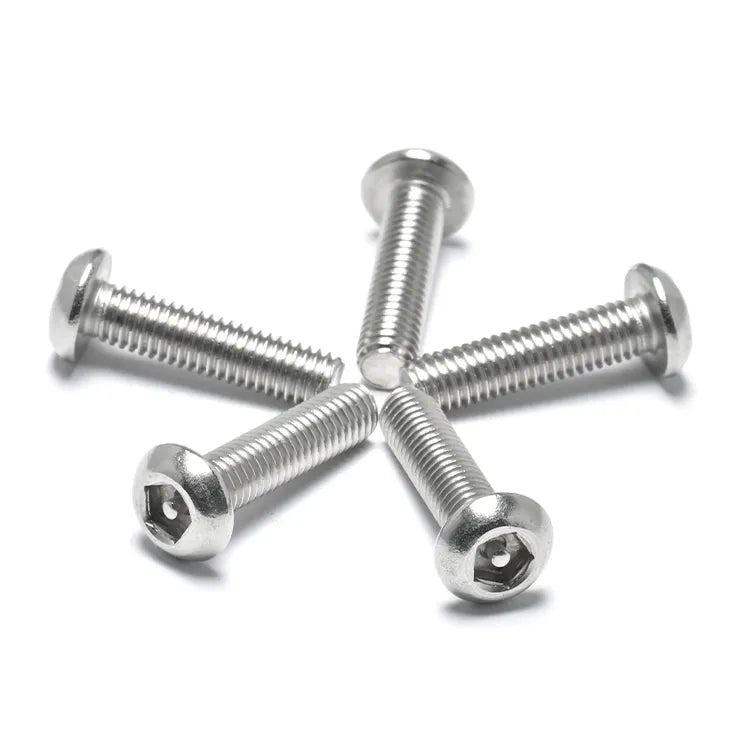 Heavy Duty Pin Hex Socket Button Head Screws For Machinery Use