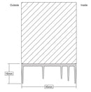 High-Durable MultiFin Top Sweep – 914mm | Ultimate Threshold Door Seal For All Weather Protection