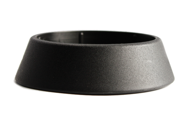 Polypropylene Black Castor Wheel Cups For Commercial Use - 10 Pack