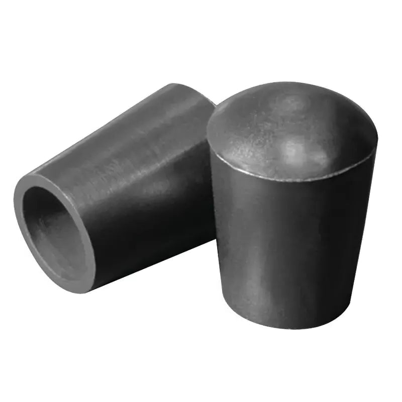 Highly Durable Black LDPE Round Tapered Ferrules For Chairs & Appliances