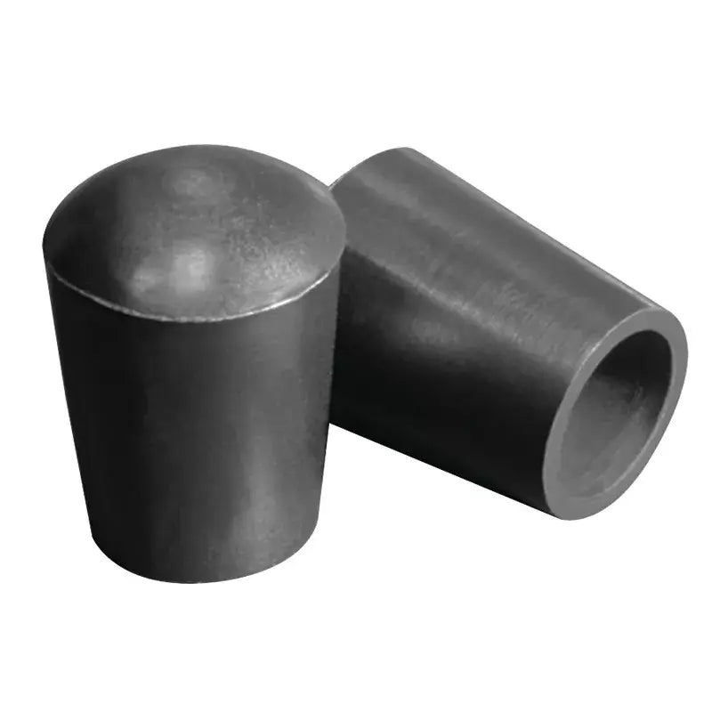 Highly Durable Black LDPE Round Tapered Ferrules For Chairs & Appliances