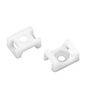 Saddle Cable Tie Mounts Perfect For Tubing or Piping - 50 Pcs