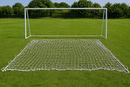 Heavy Duty Football Goal Net 6.4m x 2.13m – Premium Polyethylene Soccer Net Replacement – Adjustable Runback 1m–2.7m – Weatherproof Training & Match Net