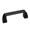 Bridge Handles With Counterbores – Black For Cabinets (4Pcs)