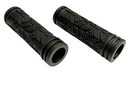 Premium Black Rubber Grips Textured Pattern For Tools & Equipment - 50 Pack