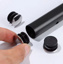 LDPE Round Chrome Inserts For Commercial Use - 15 Pcs