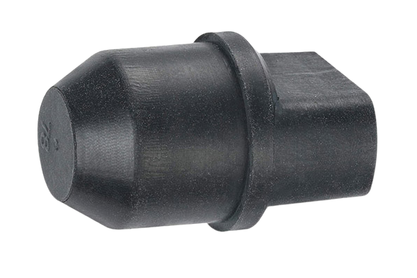 High Durable Black Rubber Seal Plugs With Tab Secure & Reliable Sealing Solution - 250Pcs