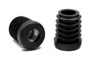 Black LDPE Round Threaded Inserts For Domestic Use - 30Pcs