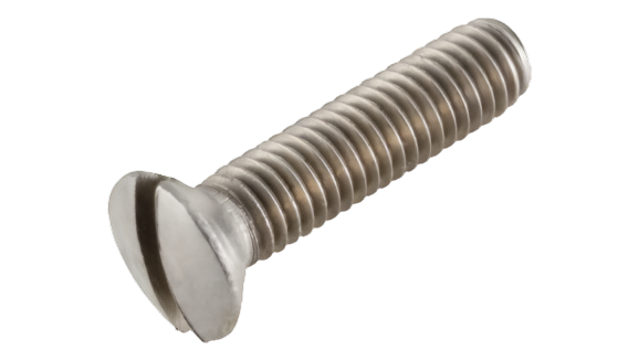 Slot Raised Countersunk Screws – Stainless Steel, DIN 964