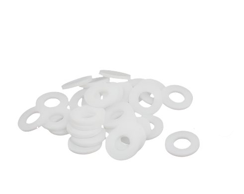 High Quality Natural PTFE Washers Perfect For Electrical & Mechanical Applications