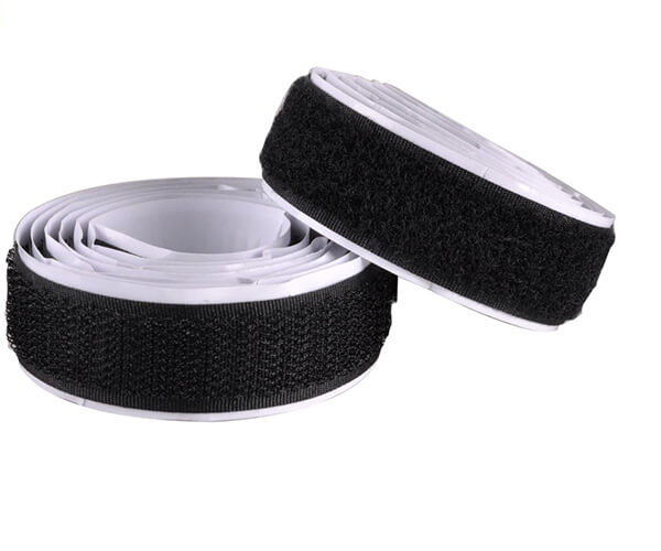 High Quality Acrylic Adhesive Black Velcro Tape For Indoor & Outdoor Use