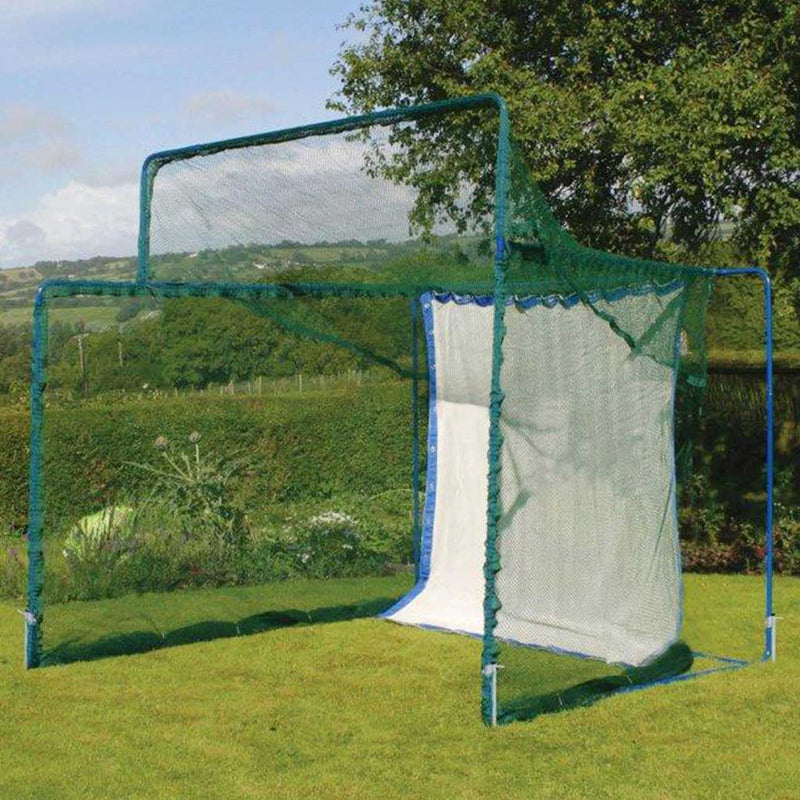 Premium Golf Practice Bay with Rot-Proof Impact Net & Stray Shot Protection