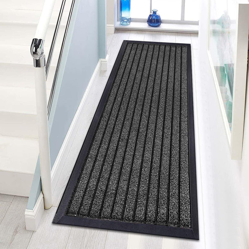 Heavy-Duty Outdoor Rubber Door Mat – Non-Slip, Waterproof, Washable Mud and Dirt Barrier