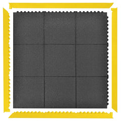 Rubber Playground Safety Mats – 36in x 36in – Shock Absorbing Tiles for Outdoor Play Areas