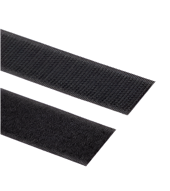 High Quality Nylon Acrylic Adhesive Black Velcro Tape For Indoor & Outdoor Use