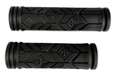 Premium Black Rubber Grips Textured Pattern For Tools & Equipment - 50 Pack