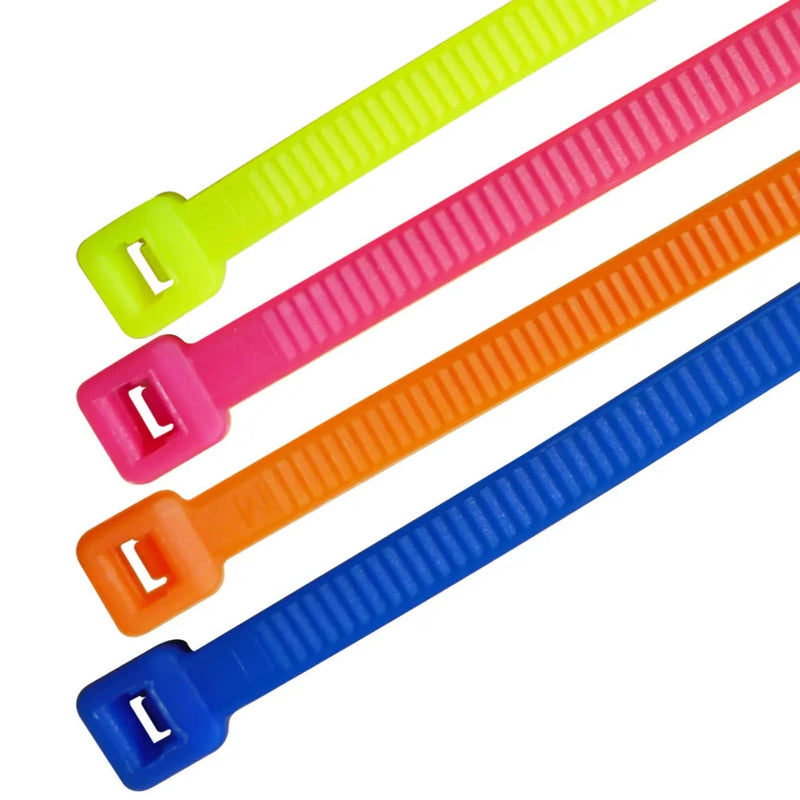 High Durable Nylon Fluorescent Cable Ties Perfect For Commercial Uses