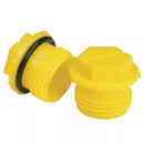 Yellow HDPE UNF Sealing Plugs For Reliable Seal Protection