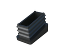 Rectangular Angled Tube Ends – Black LDPE Design