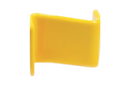 Heavy Duty PVC Yellow Z Post Cap For Commercial Use - Pack of 5
