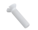 Slotted Head Nylon Screws – Natural Nylon For Secure Fastening