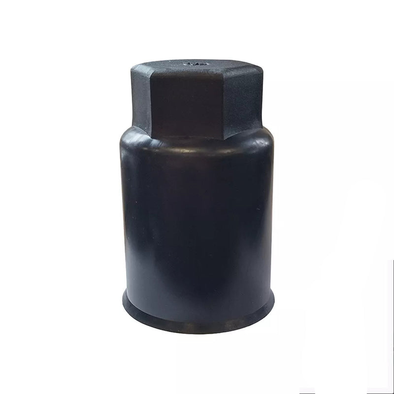 Premium Black LDPE Self-Threading Nut Caps Perfect For Industrial Applications