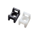 Saddle Cable Tie Mounts Perfect For Tubing or Piping - 50 Pcs