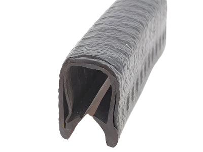 High-Quality Black EPDM Reinforced Edge Trim Protection For Metal Edges