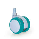 Industrial Grade Grey Antimicrobial Castors For Medical & Commercial Use