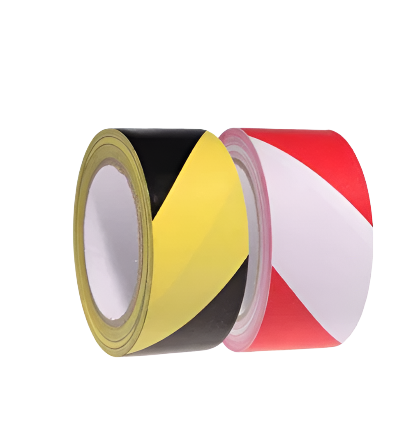 Premium Polyethylene Non Adhesive Barrier Tape For Construction Sites - 2Pcs