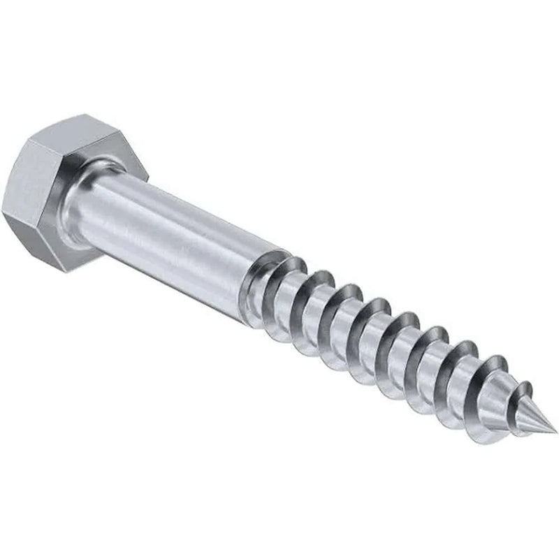 Heavy Duty Stainless Steel Coach Screws Perfect For Secure Outdoor Fixings